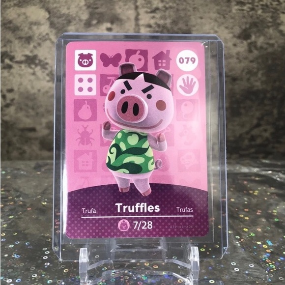 Truffles #079 Animal Crossing Amiibo Card - Picture 3 of 3